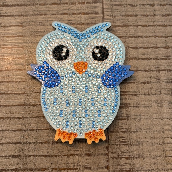 Owl Magnets Diamond Art Handmade - 2 - Picture 3 of 10